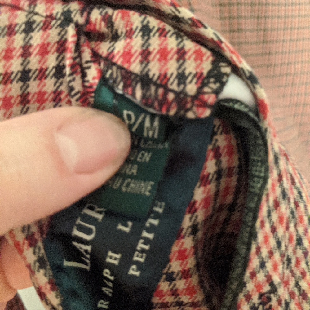 VTG Ralph Lauren reversible jacket sz PM - Picture 12 of 12